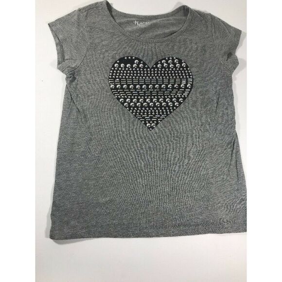 Childrens Place  Girls Studded T Shirt  Size Xlarge 14  - Picture 3 of 6